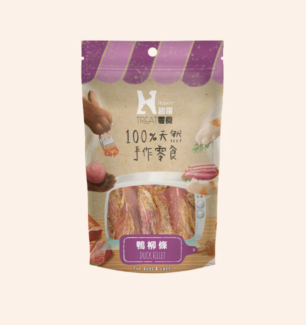 Hyperr超躍 犬貓零食 | 鴨柳肉條 手作零食