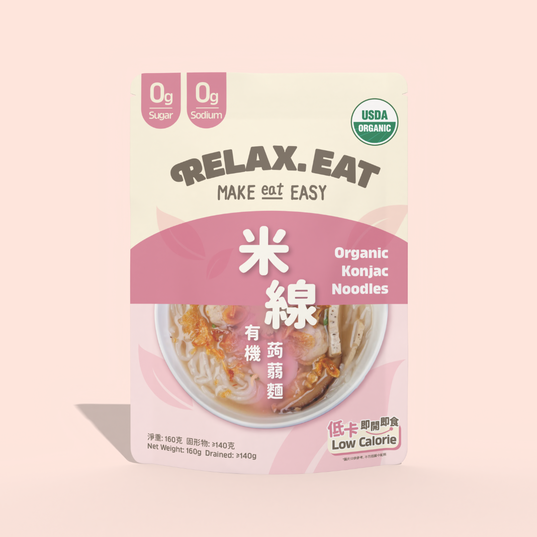 Relax. Eat 低卡即食有機蒟蒻米線 160g