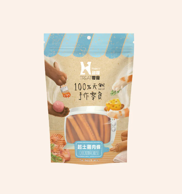 Hyperr超躍 犬貓零食 | 起士雞肉條 手作零食