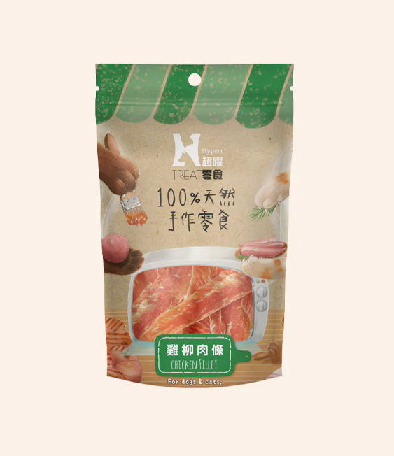 Hyperr超躍 犬貓零食 | 雞柳肉條 手作零食