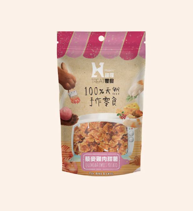 Hyperr超躍 犬貓零食 | 藜麥雞肉甜薯 手作零食