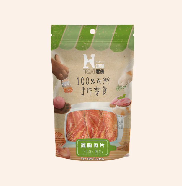 Hyperr超躍 犬貓零食 | 雞胸肉片 手作零食