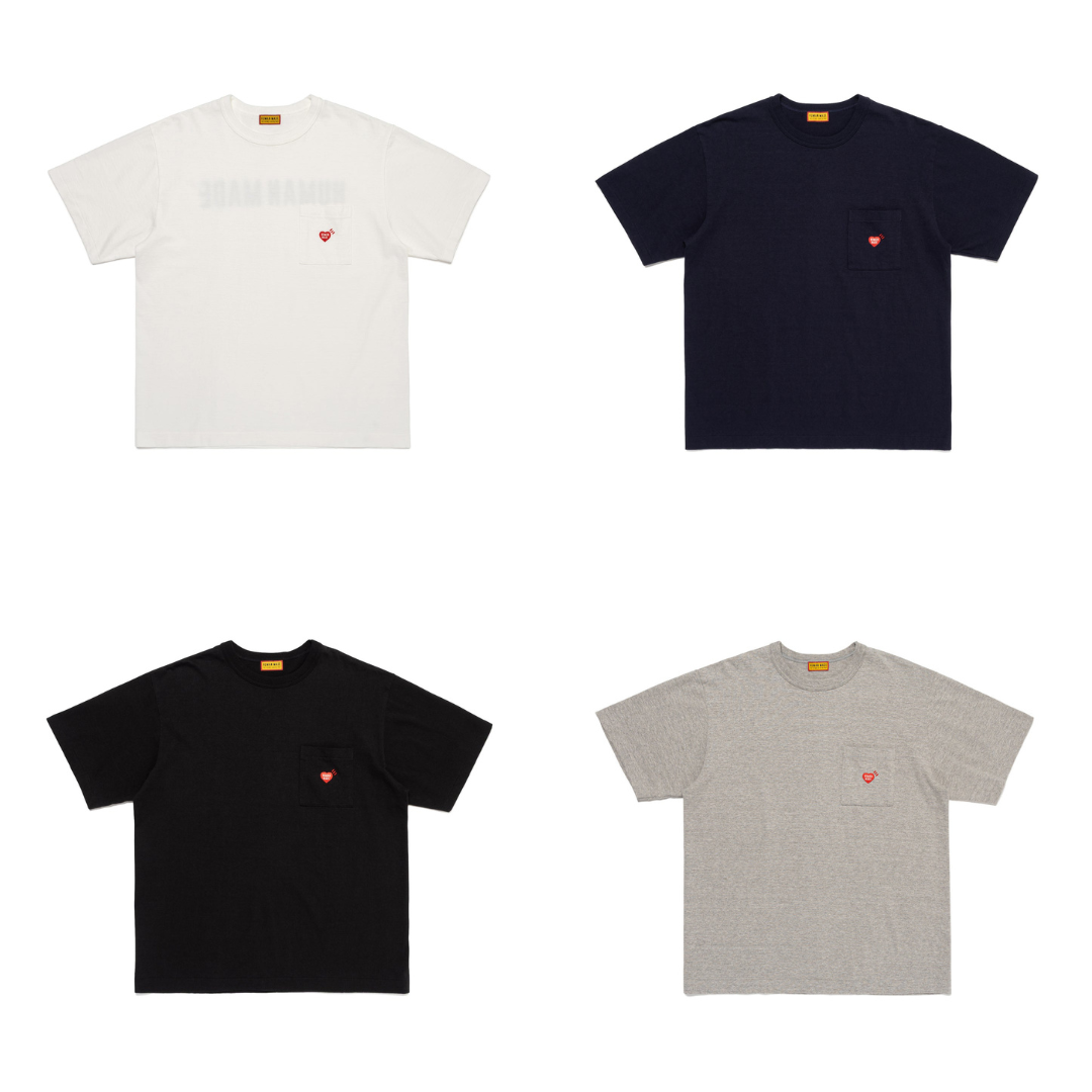 #預購 🇯🇵日本 HUMAN MADE 愛心口袋短袖