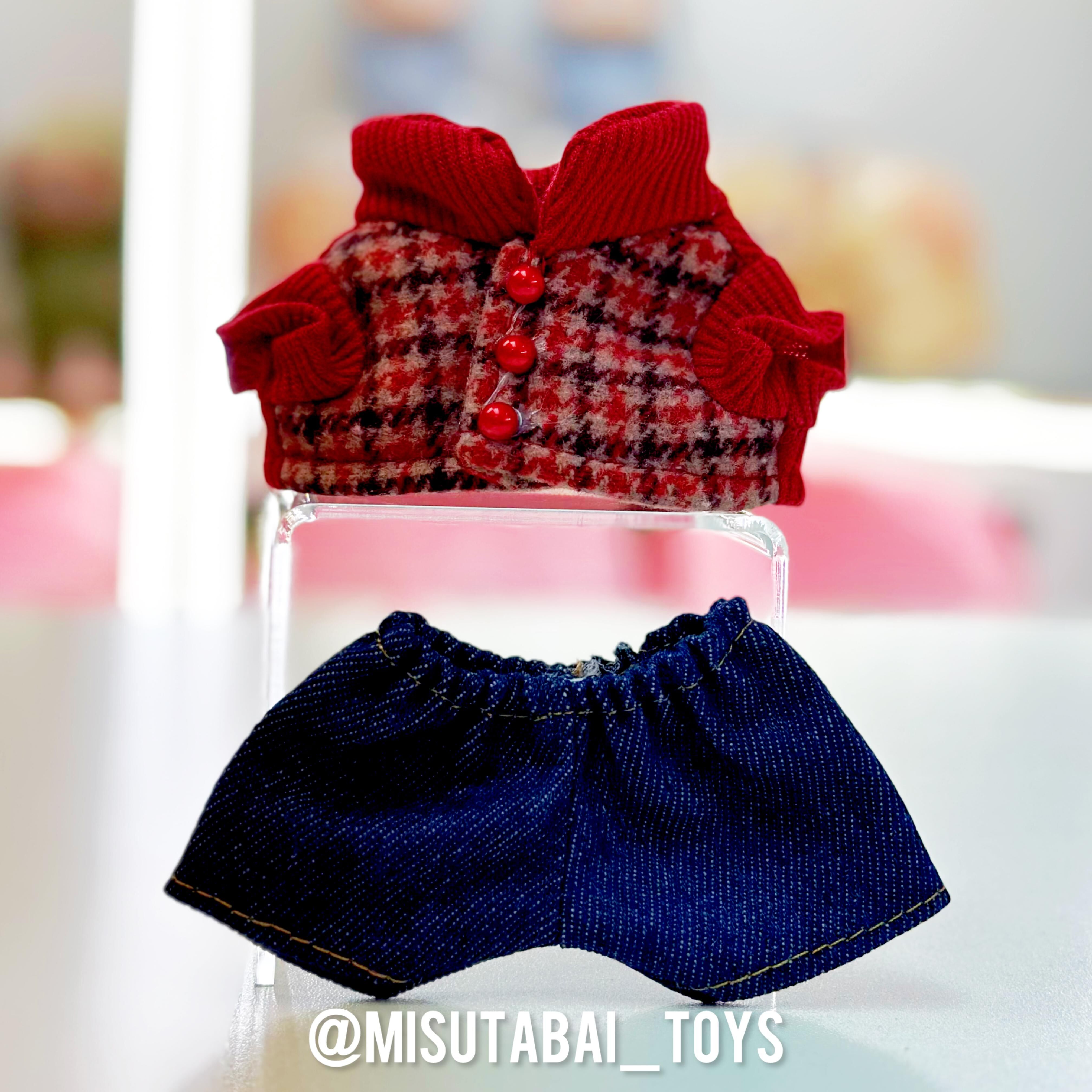 Doll Outfit Fashion F51 - Red Clothes