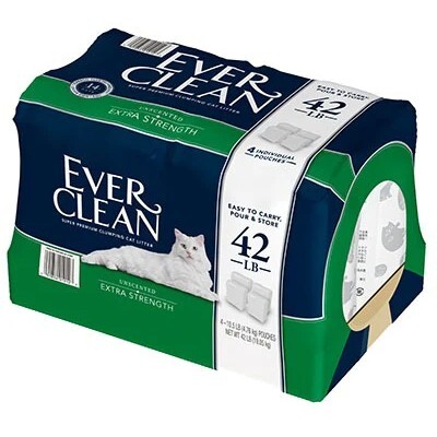 Ever Clean 藍鑽 無香持久除臭貓砂．42lb
