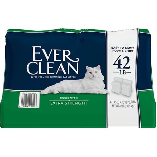 Ever Clean 藍鑽 無香持久除臭貓砂．42lb