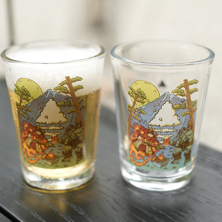 歸火之地－品牌143啤酒杯 (雙杯組)