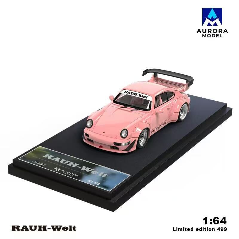 預訂:1/64 Aurora Model  RWB 964 Candy Pink LHD (AMP964P )