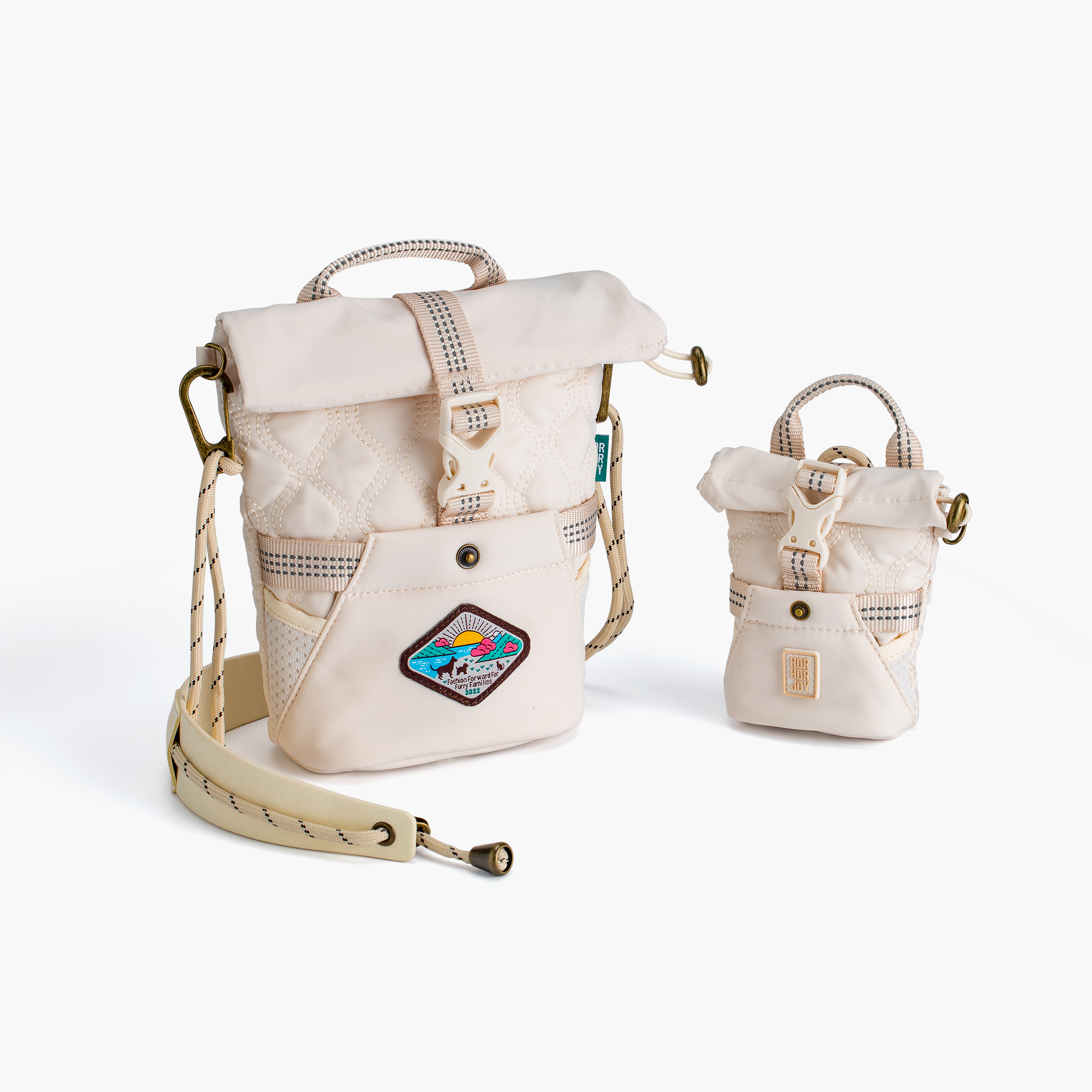 一起 GO GO 親子隨行包 | 鉑金白