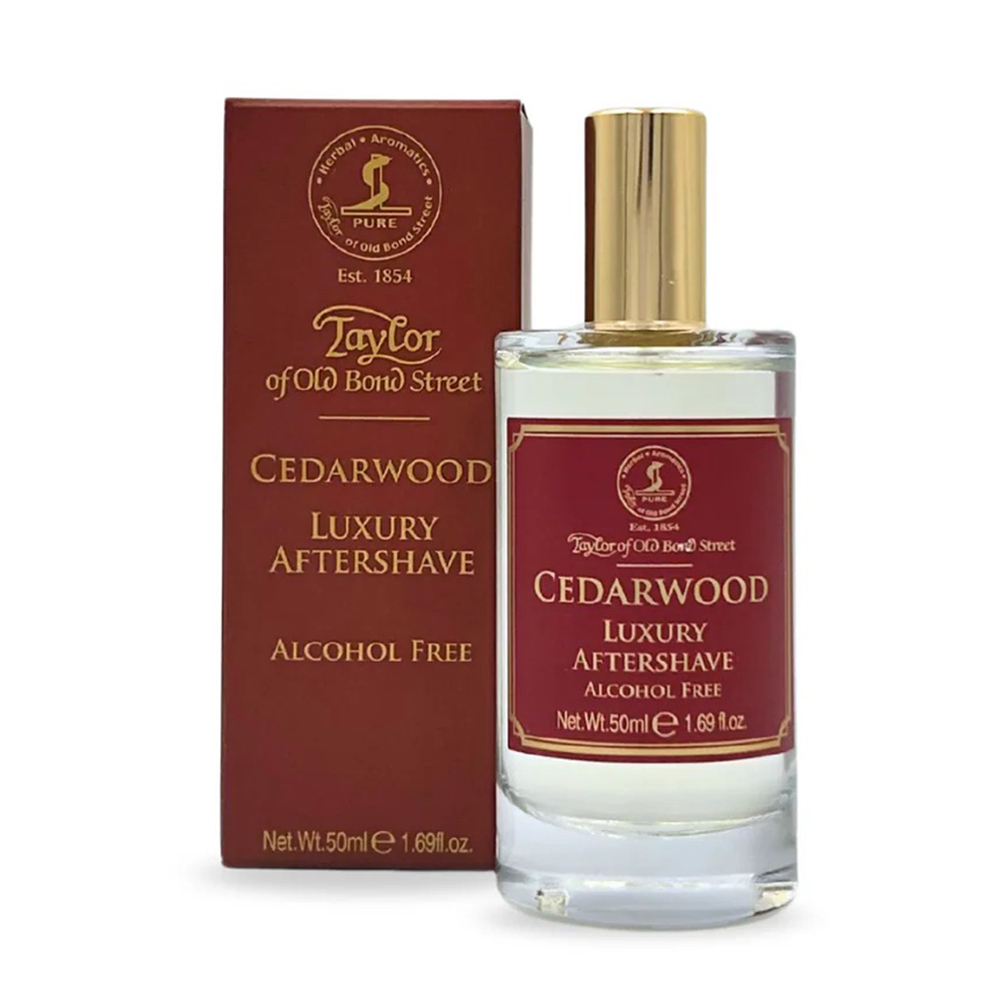 英國 Taylor of Old Bond Street 雪松鬍後水 / 鬚後水（敏感肌推薦 / 無酒精）