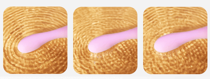 HELS 柔軟可加熱G點按摩棒(粉色/藍色)