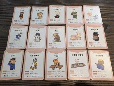 橫槓人生x我的好朋友 轉生成貓的我還要努力工作是不是搞錯了什麼 職涯桌遊 繁體中文版