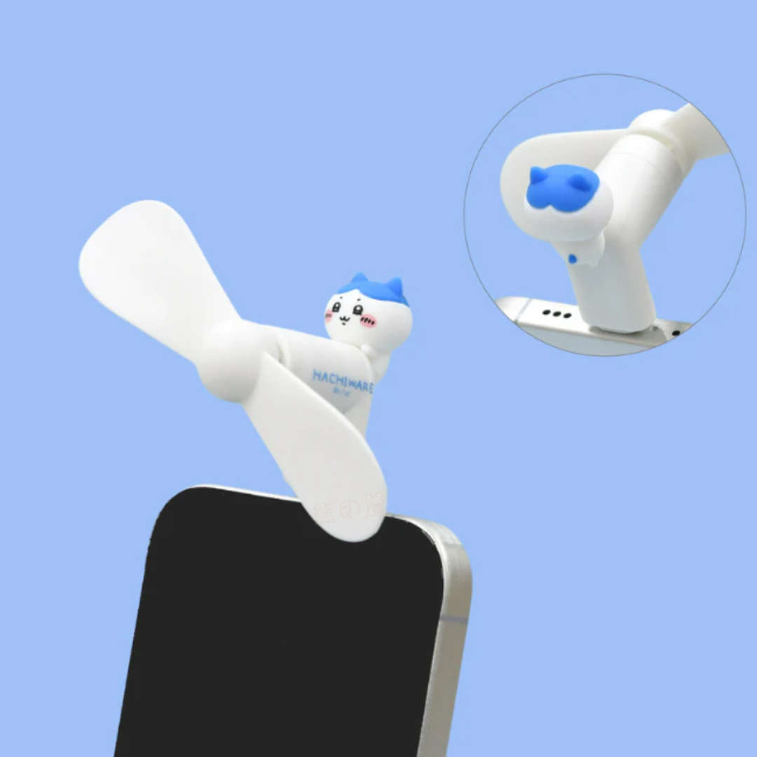 Chiikawa迷你手機風扇小八貓款( Type C)