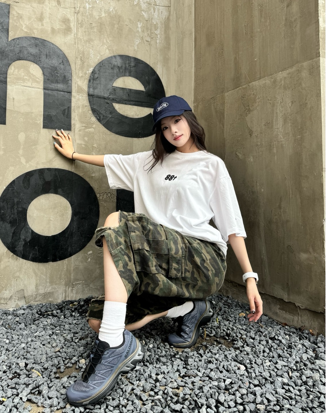 SALOMON XT-6 SHADOW 藍灰色 低筒 戶外越野跑鞋 男女同款 耐磨透氣百搭功能鞋 Aug25