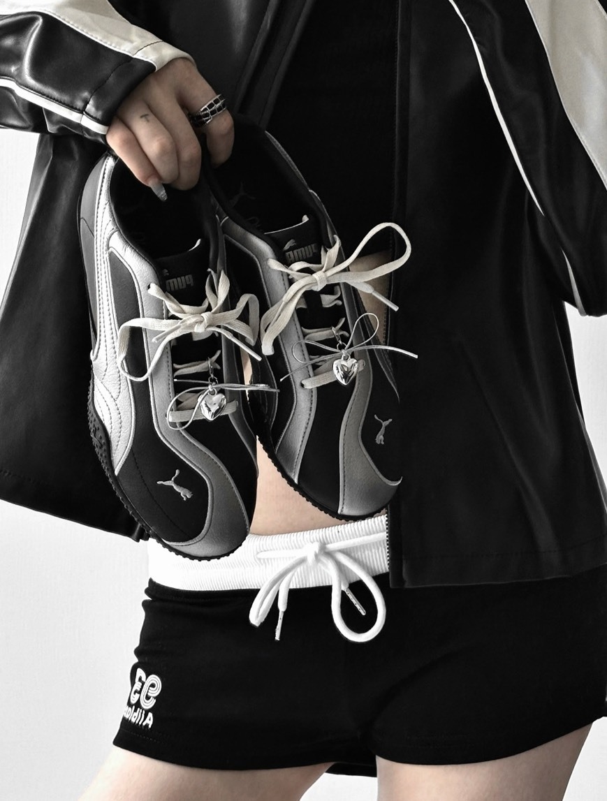 PUMA BELLA V2 LEATHER 液態黑銀 灰銀 復古 德訓鞋 薄底鞋 男女鞋 404043-01