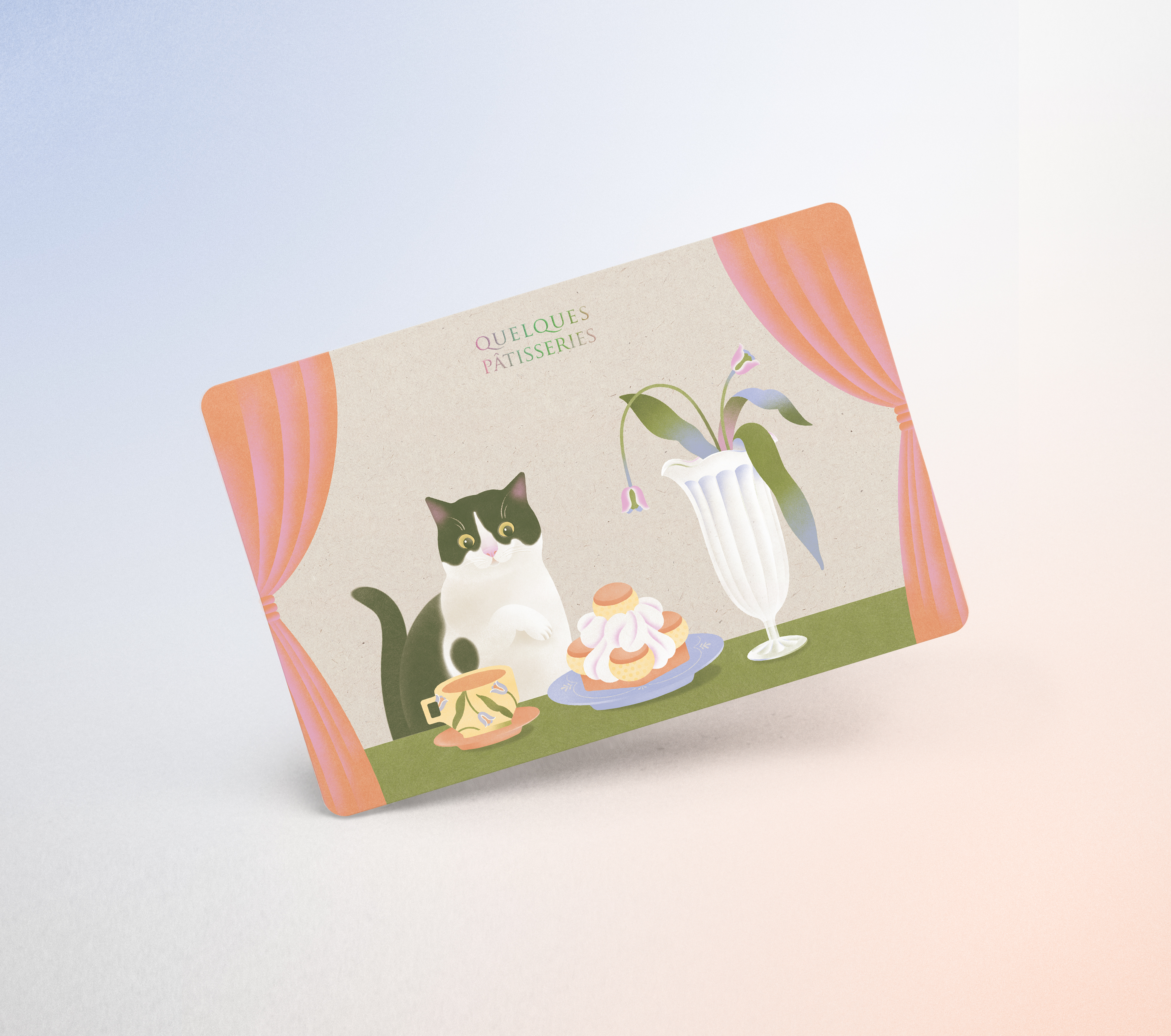 貓咪明信片/品牌卡片 Carte de Postale