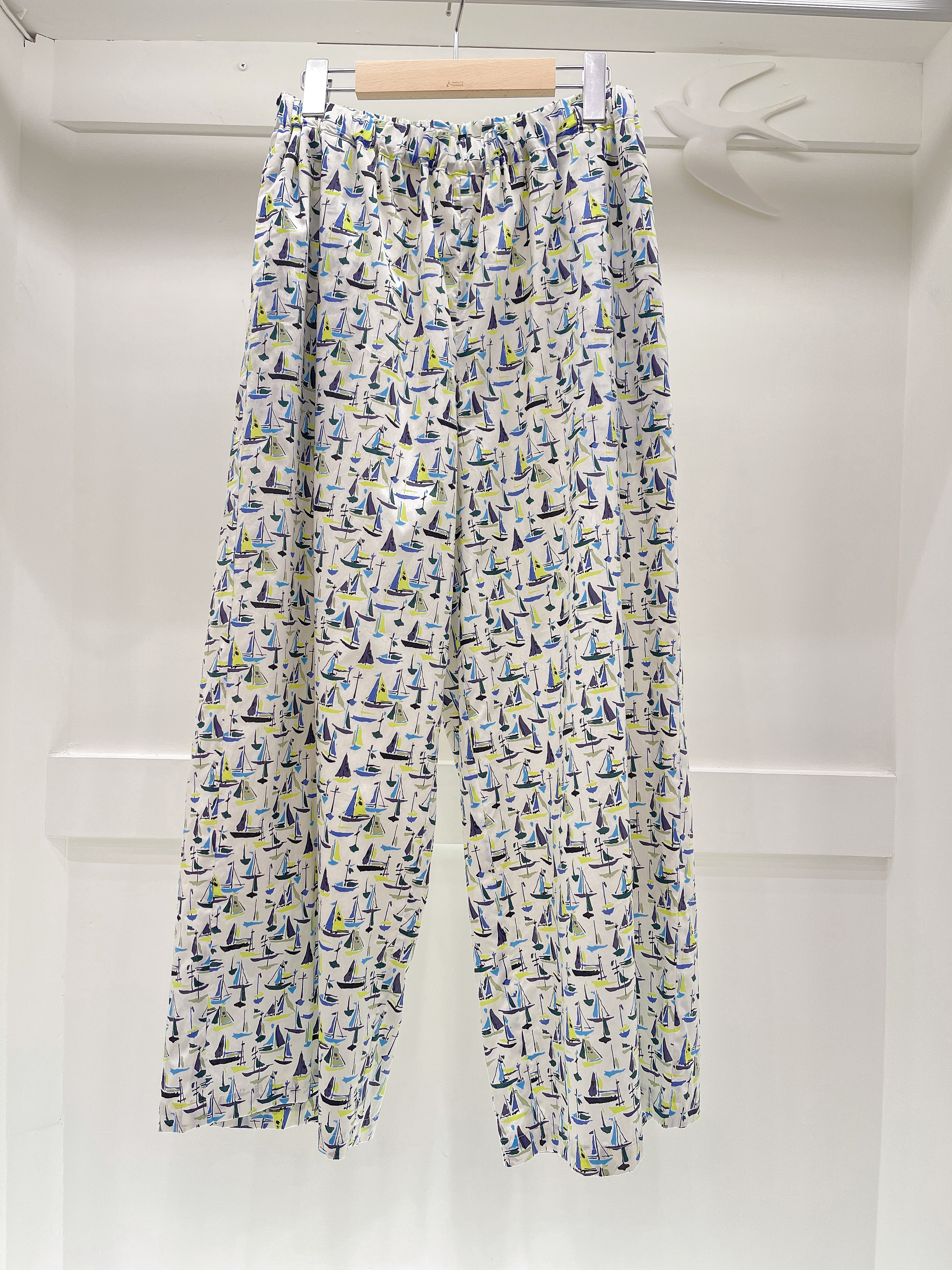 Vent LIBERTY遊艇圖柄褲子