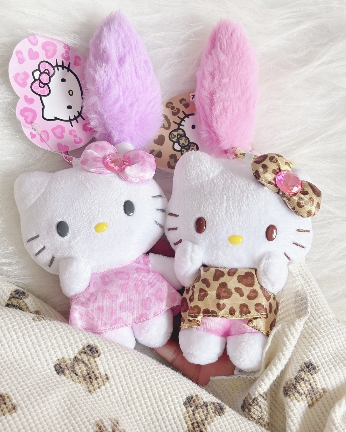 <絕版現貨💕>Sanrio 三麗鷗 Hello Kitty 豹紋 吊飾 豹紋 斑馬紋