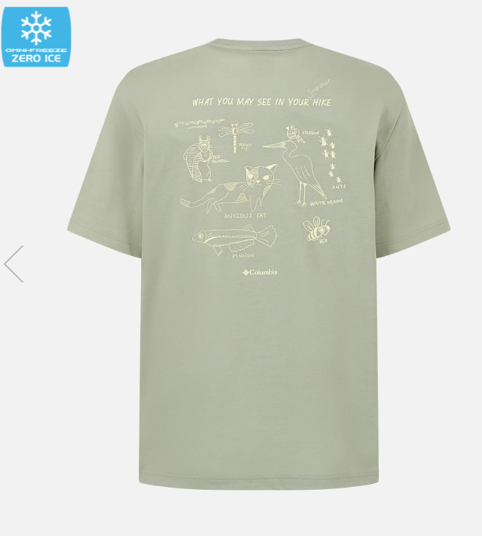 COLUMBIA  哥倫比亞 /  Public Enjoy 365 短袖圖案圓領 T 恤 / C62YM6596348 /  AUG25