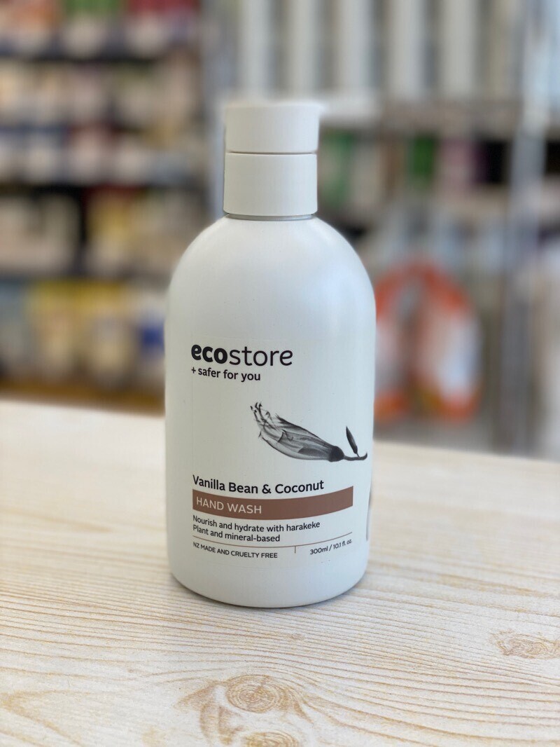 Ecostore 椰子雲呢拿味洗手液 300毫升 (最佳使用日期為2027年2月19日)