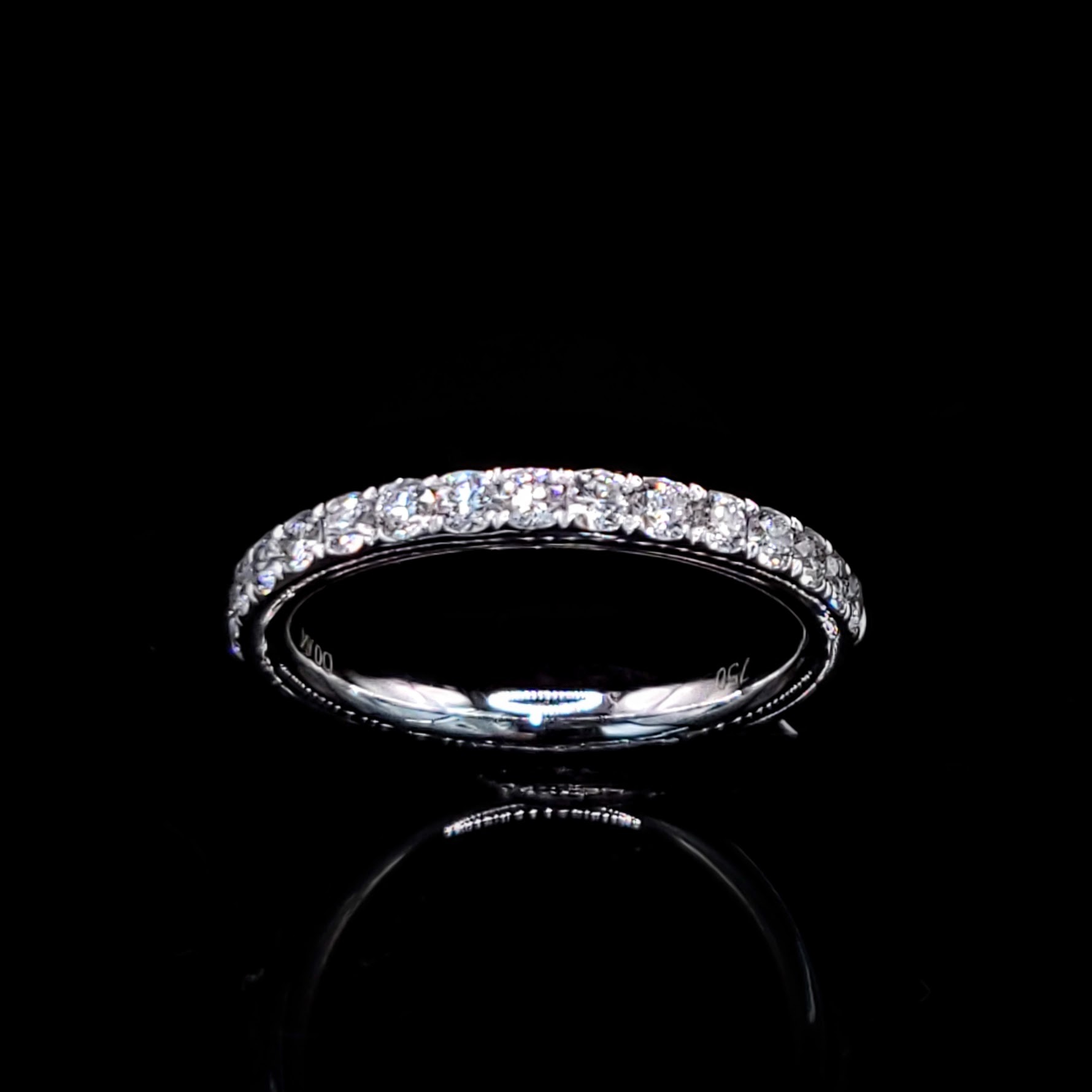 18K White Gold 0.64ct Diamond Ring