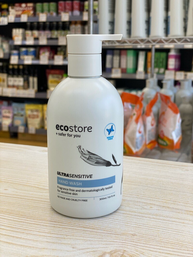 Ecostore 抗敏感洗手液 300 毫升 (最佳使用日期為2026年10月16日)