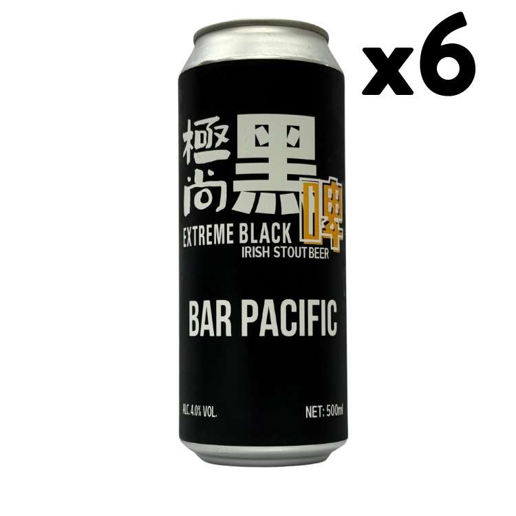 太平洋極尚黑啤 500mL