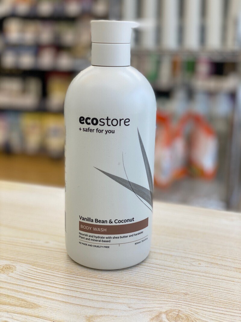 Ecostore 椰子雲呢拿味沐浴液 900毫升 (最佳使用日期為2026年12月3日)