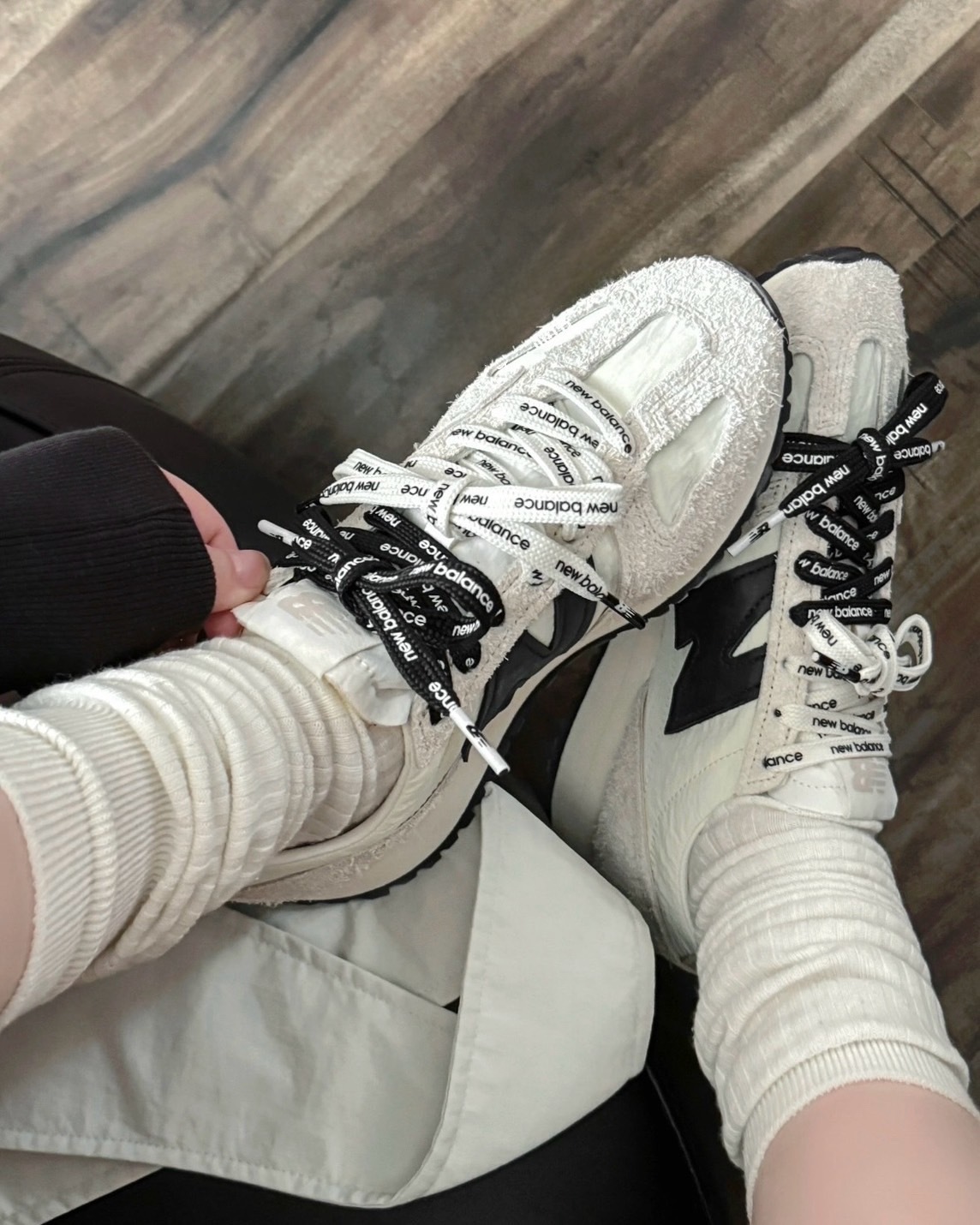 <張員瑛 李知恩同款!>New Balance NB 471 麂皮 白黑 海鹽白 U471AM