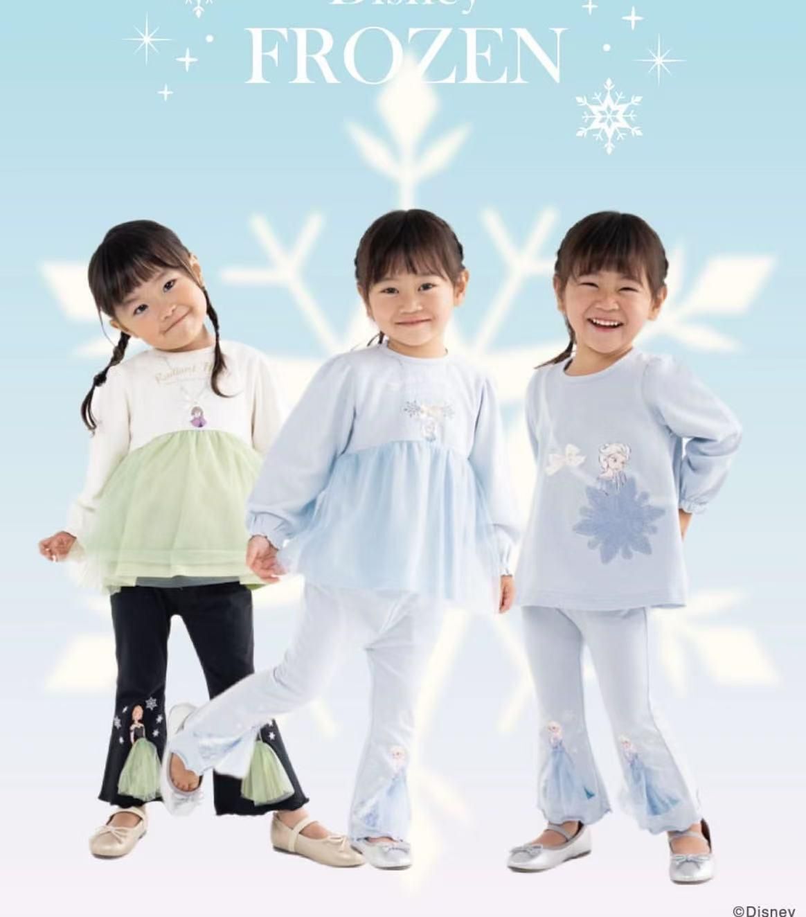 日單 Disney 4色公主上衣裙