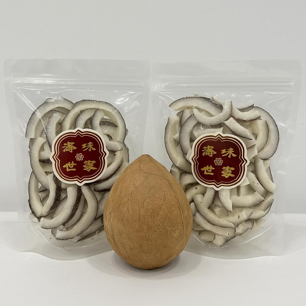 【直播】LL081014 新鮮椰子切片250g