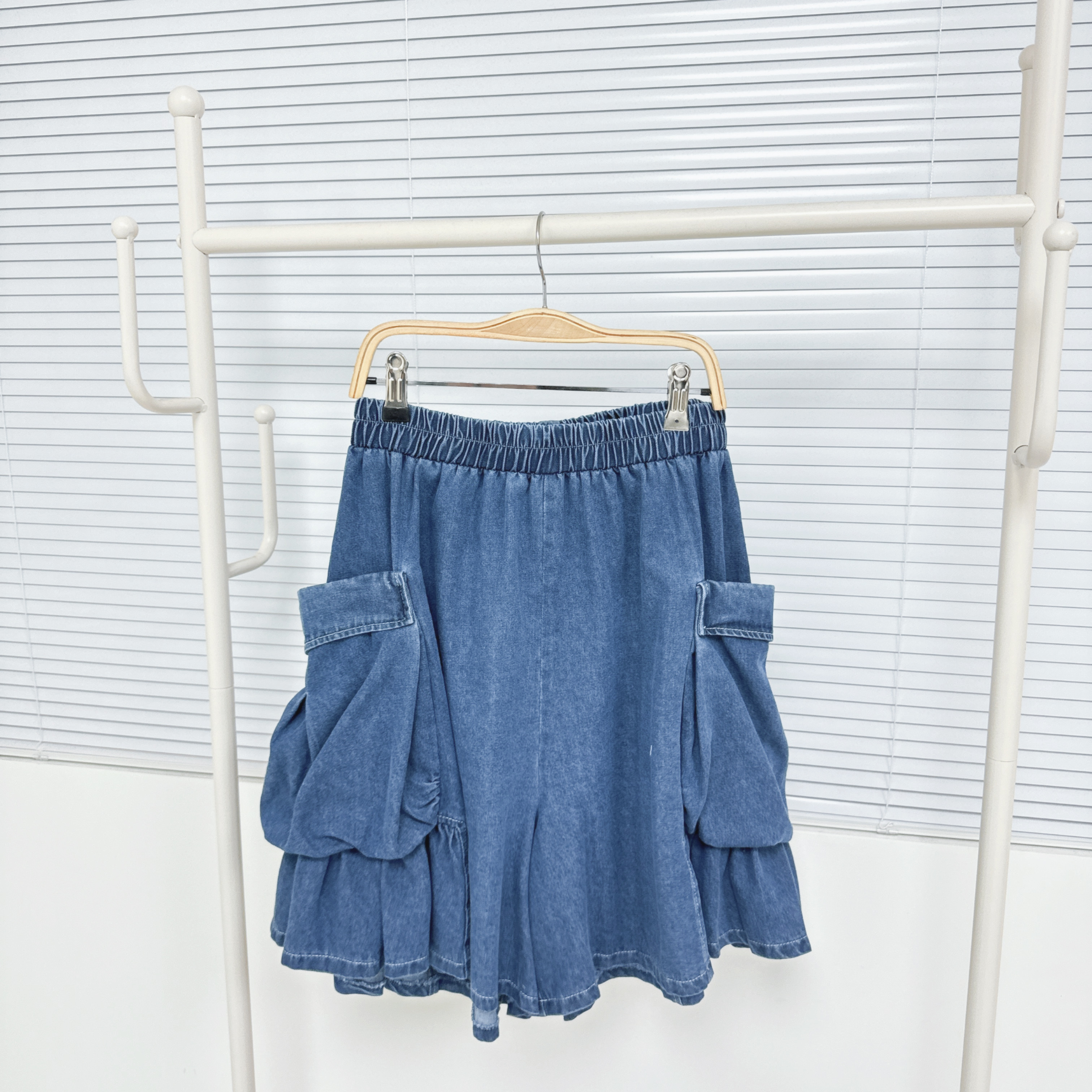 【廠家制】兩袋牛仔裙褲