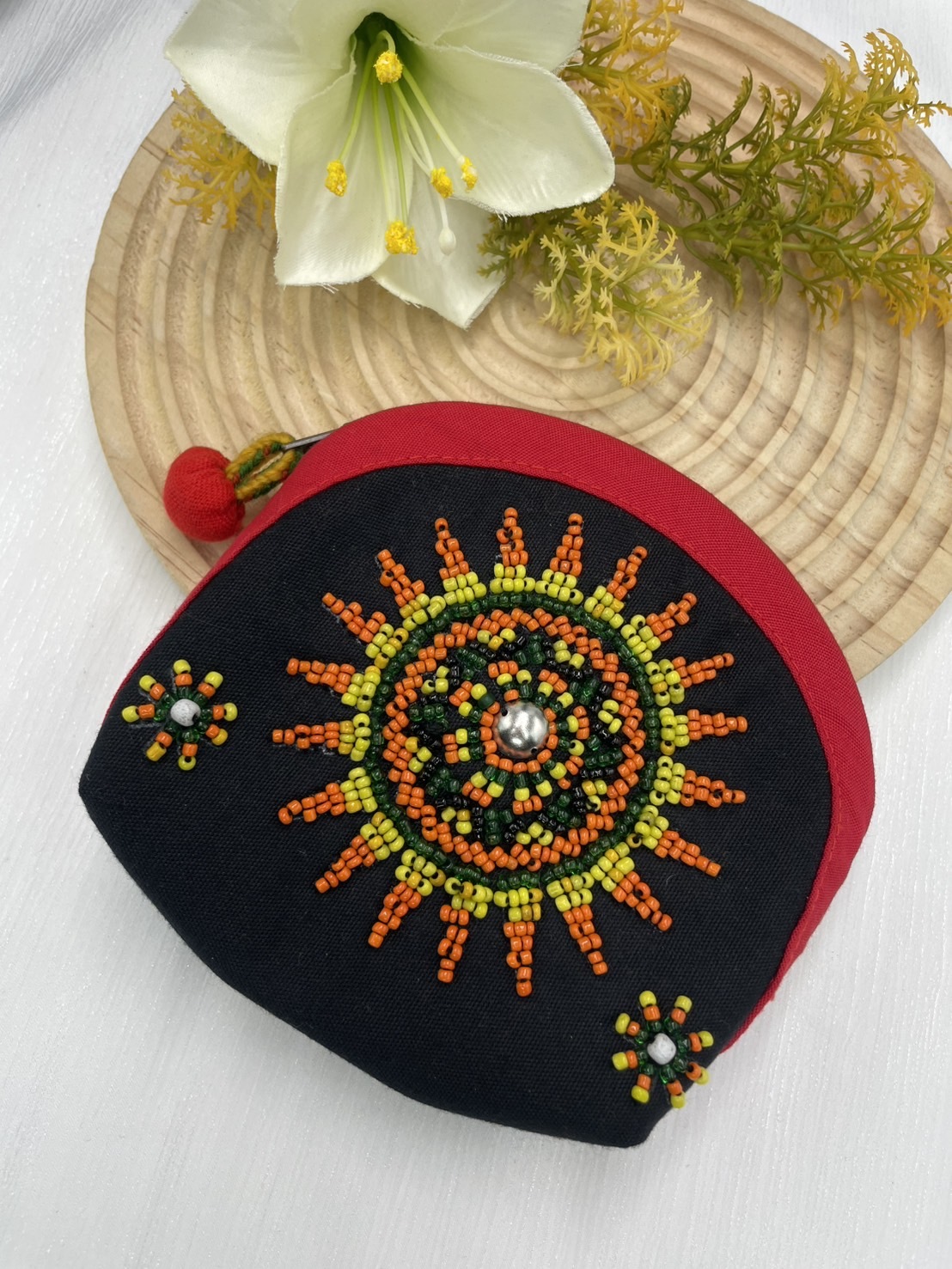 No.7半圓零錢包寬12.5深12