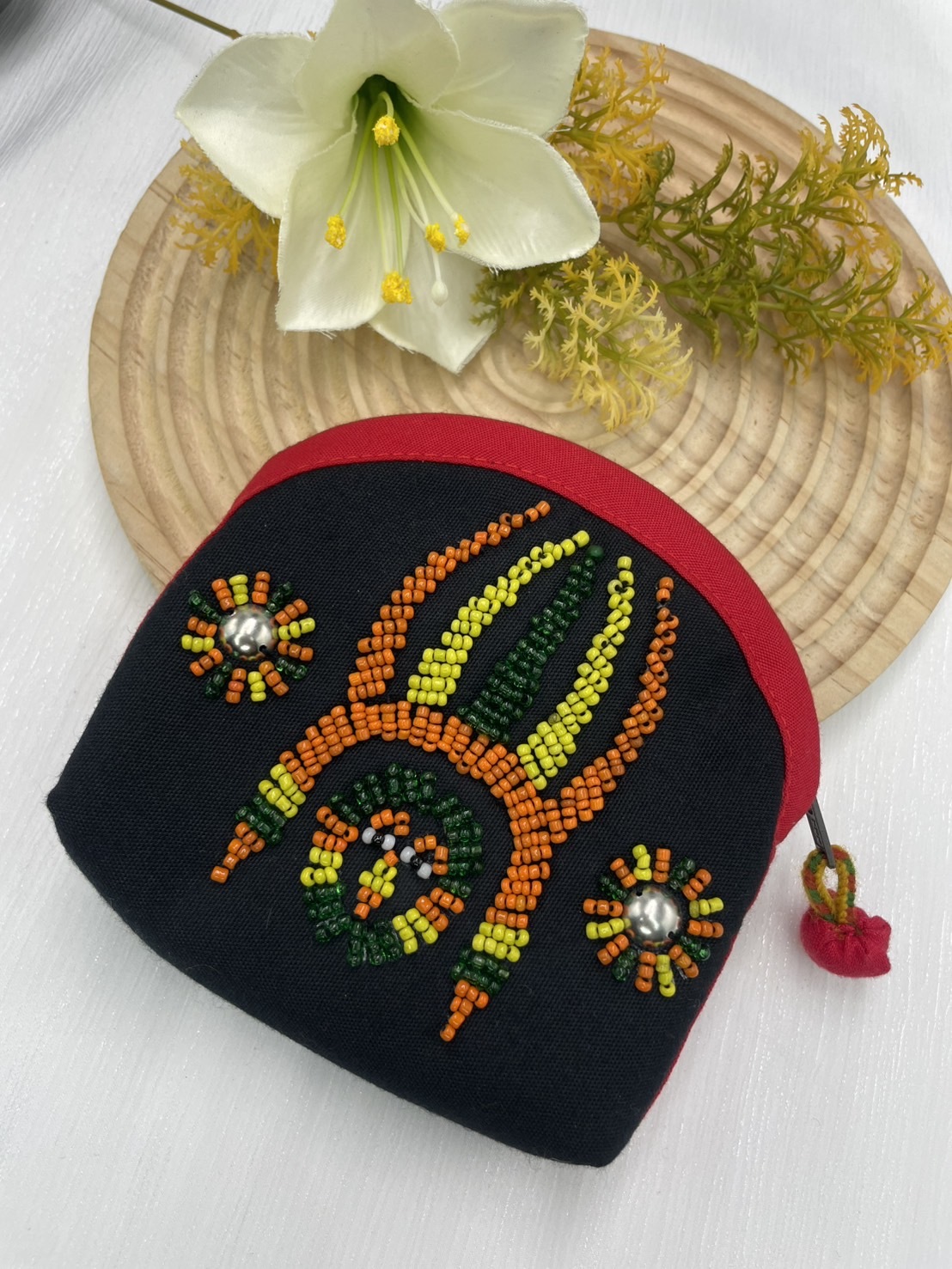 No.8半圓零錢包寬12.5深12