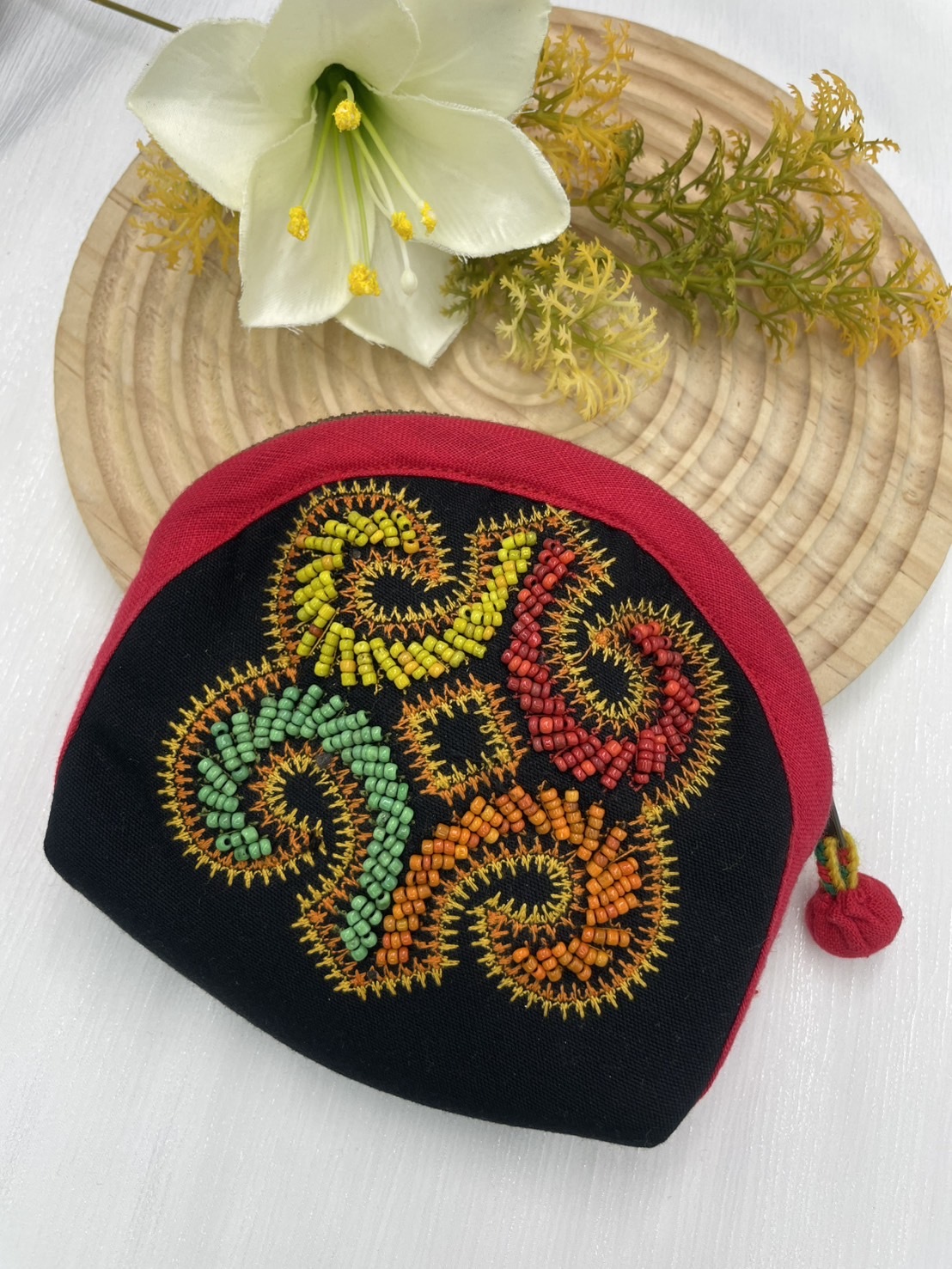 No.4半圓零錢包寬12.5深12