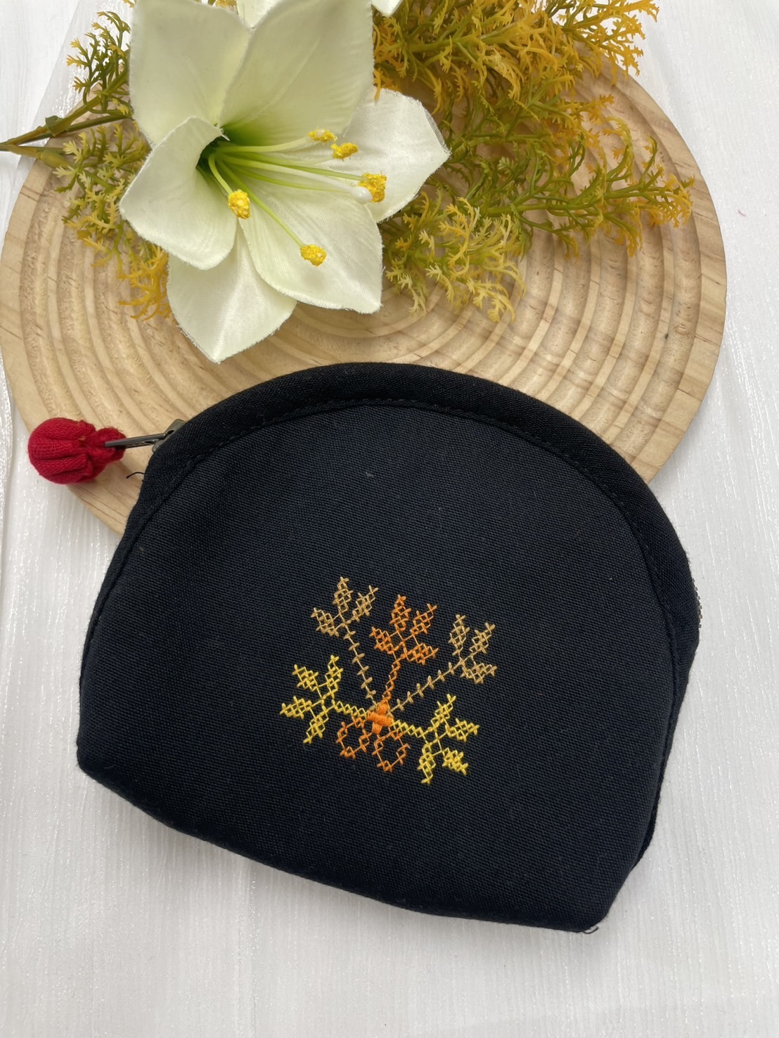 No.8半圓零錢包寬12.5深12