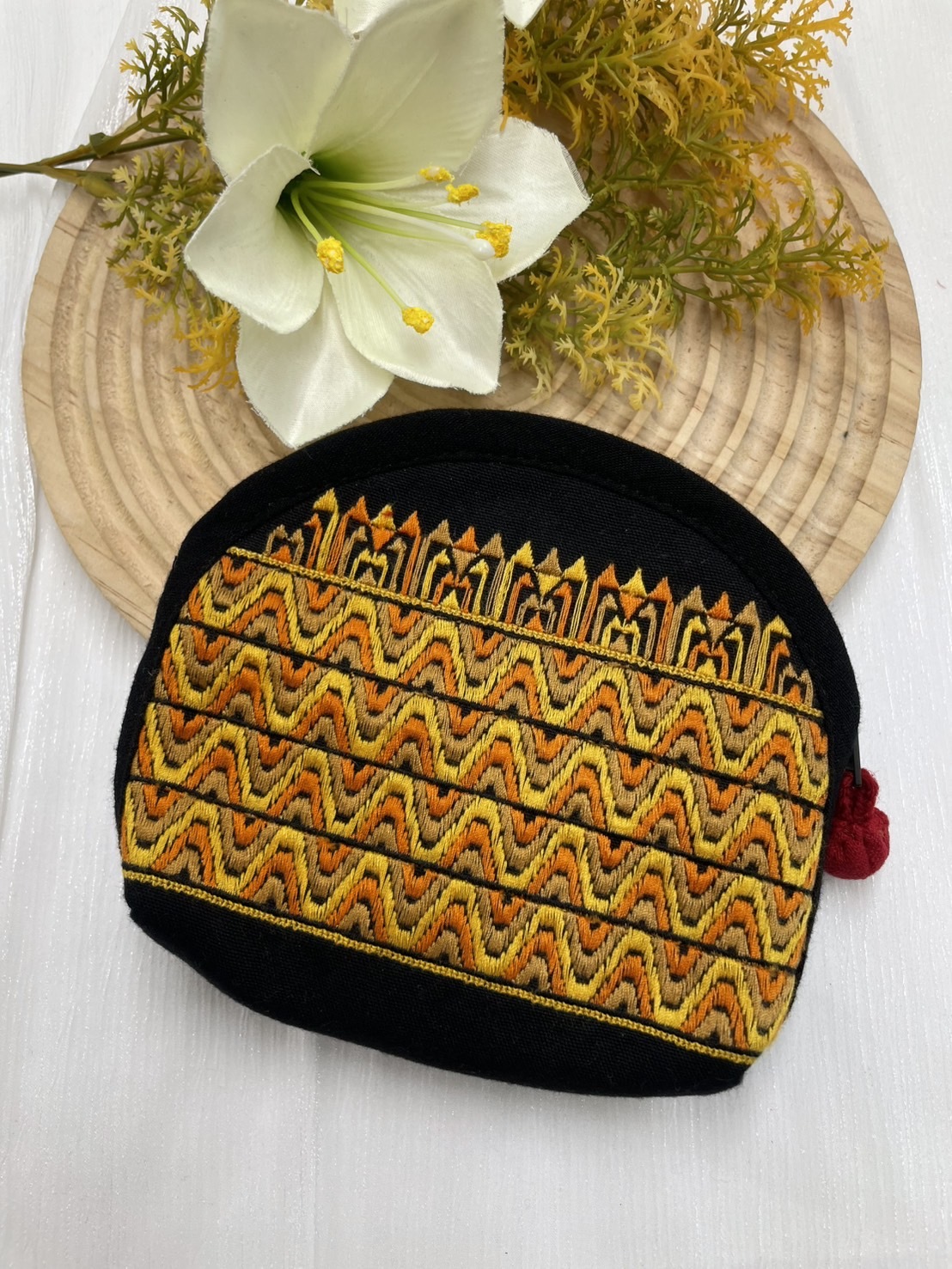 No.8半圓零錢包寬12.5深12