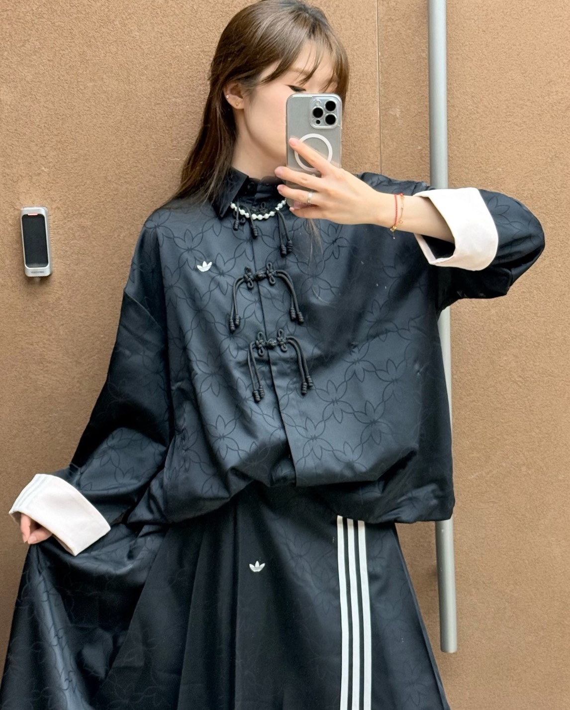adidas Originals SKIRT 黑色 長裙 女款 舒適柔軟 親膚 時尚百搭 休閒裙 Aug25
