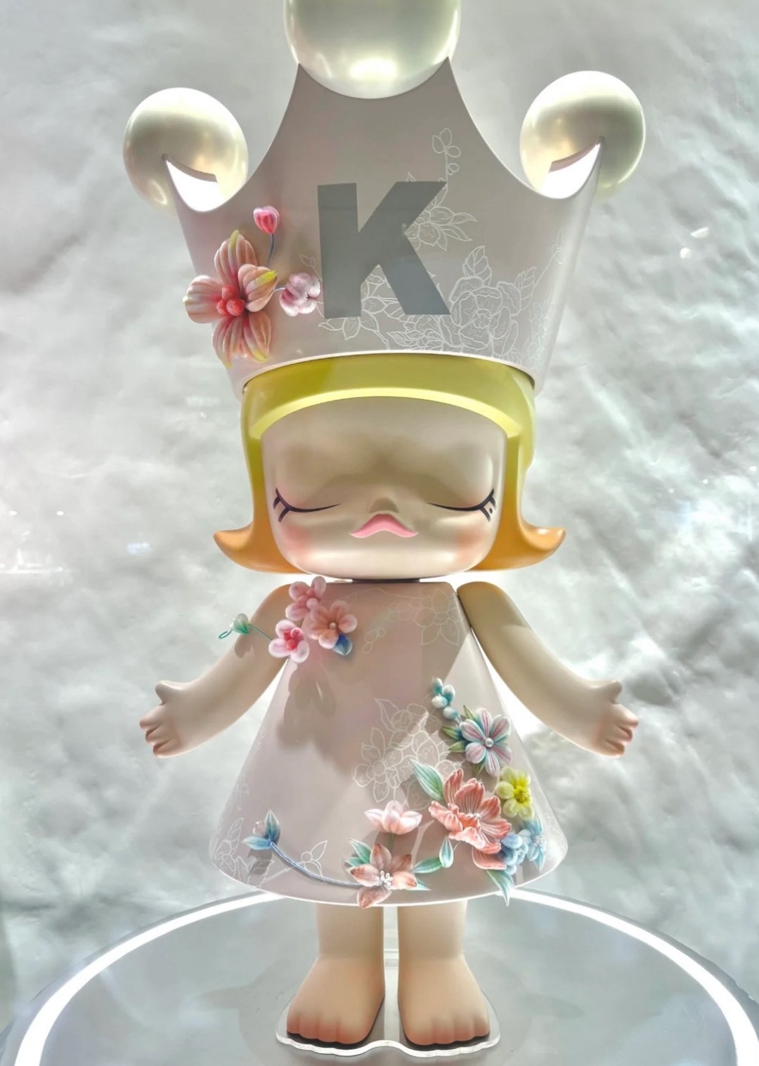 POPMART MEGA  MOLLY 400% 花落 玩具有毒addictedtoys2020 潮玩˙盒抽˙設計師玩具專賣店-POPMART