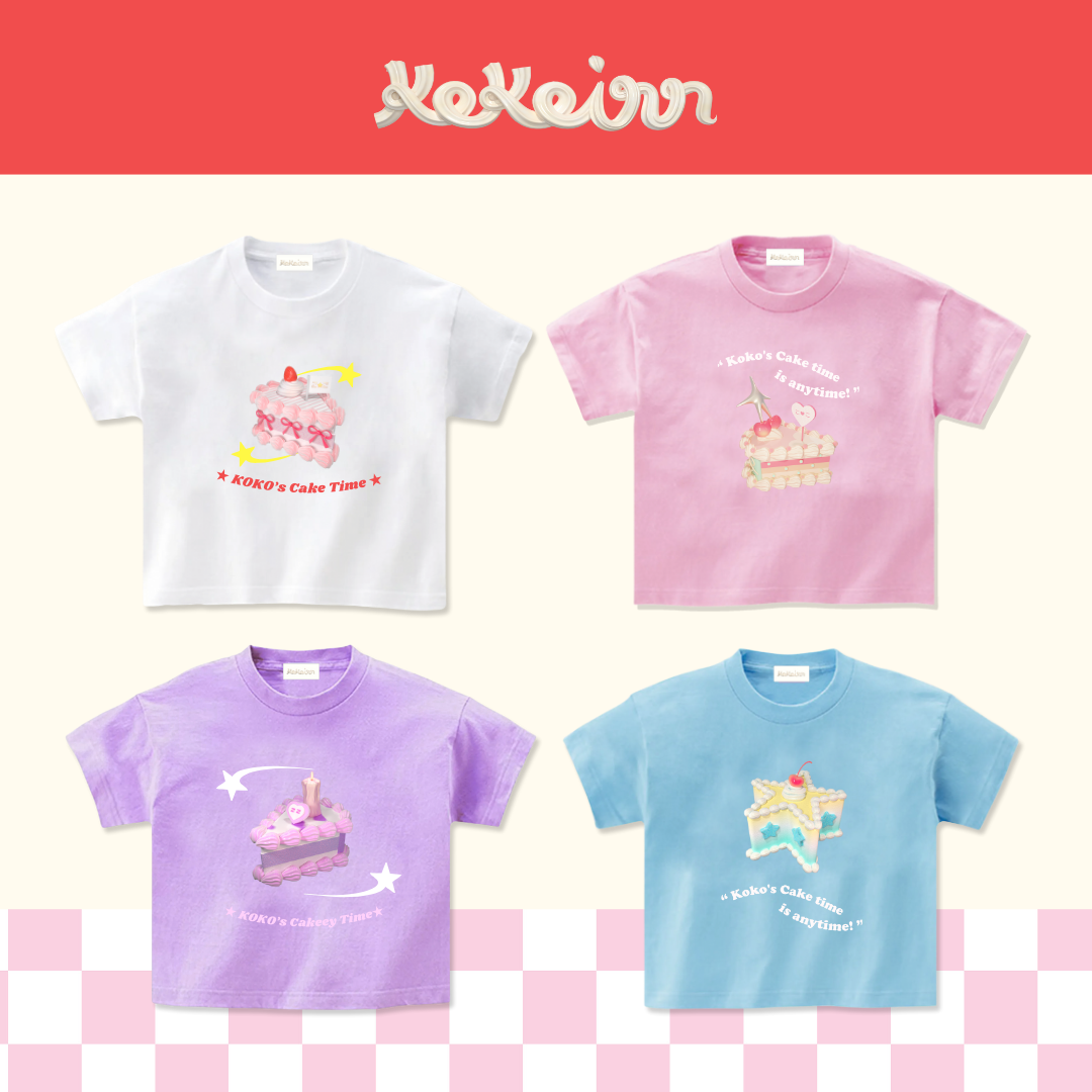 こ★こ 蛋糕短版上衣