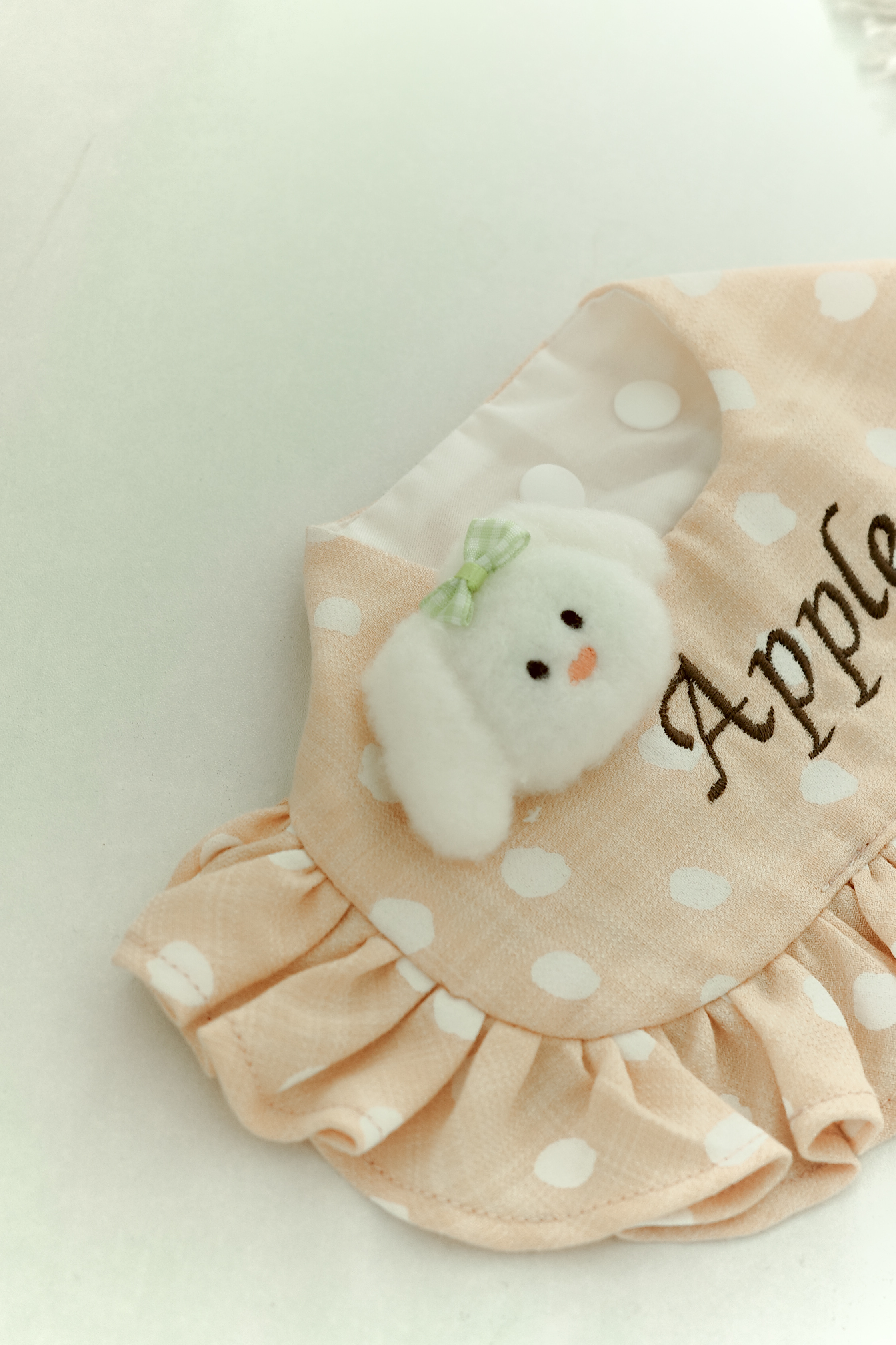 恬心點點領巾 (糖果粉)