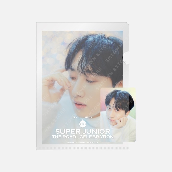 Super Junior The road postcard + hologram set