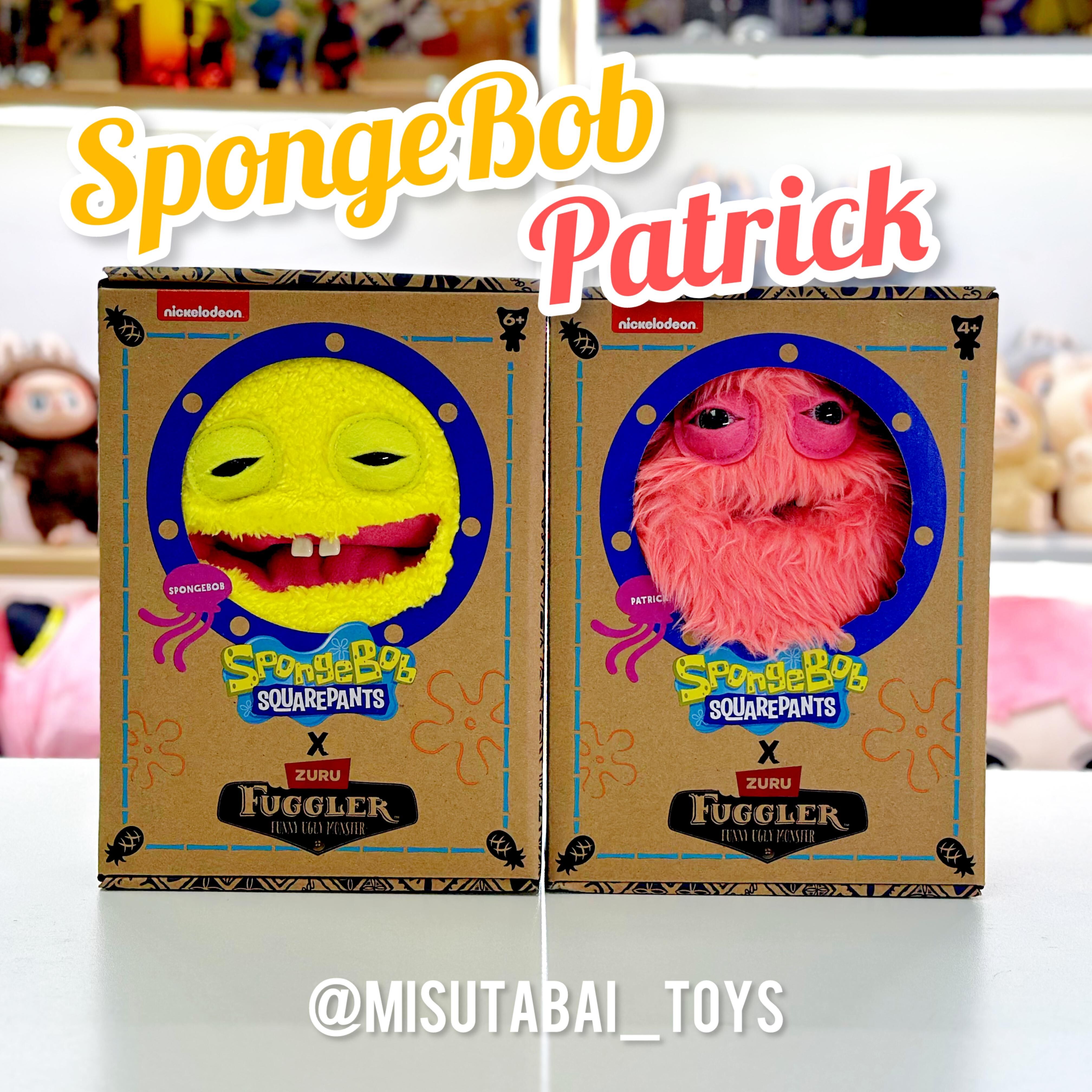 FG73792 FG73808 Fuggler Spongebob & Patrick