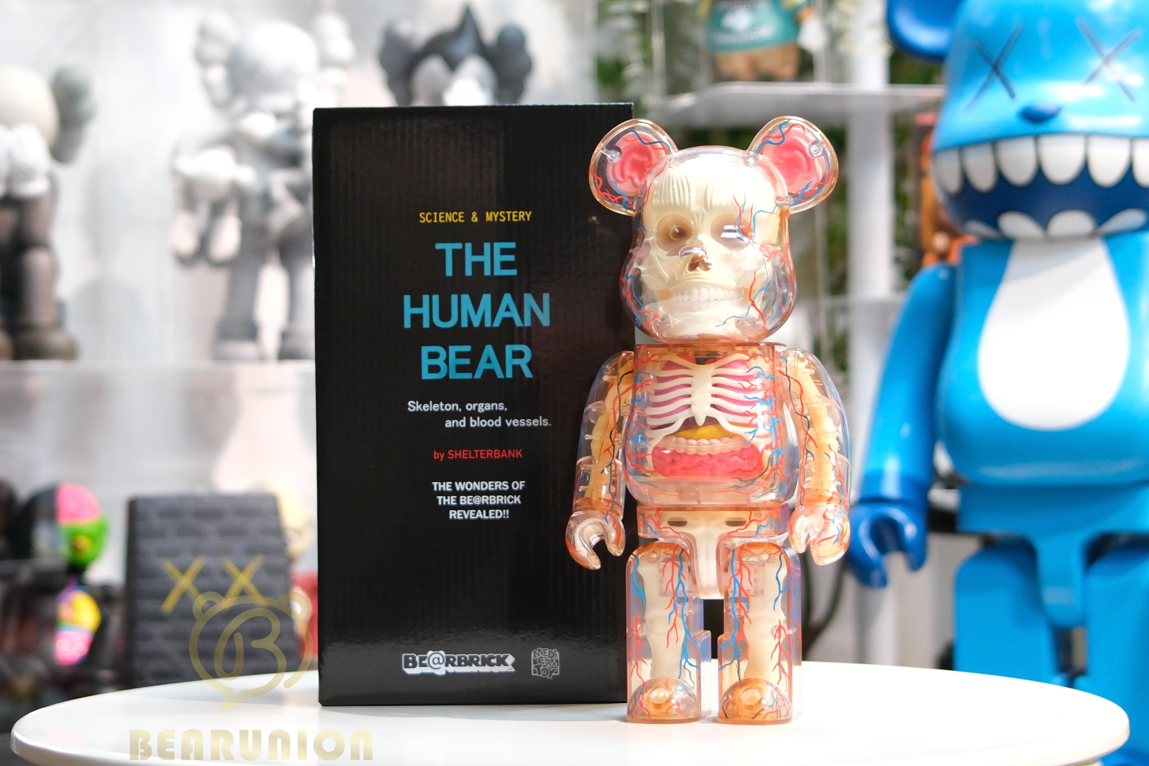 🥇現貨🥇Bearbrick 400% SHELTERBANKTHE HUMAN BEAR