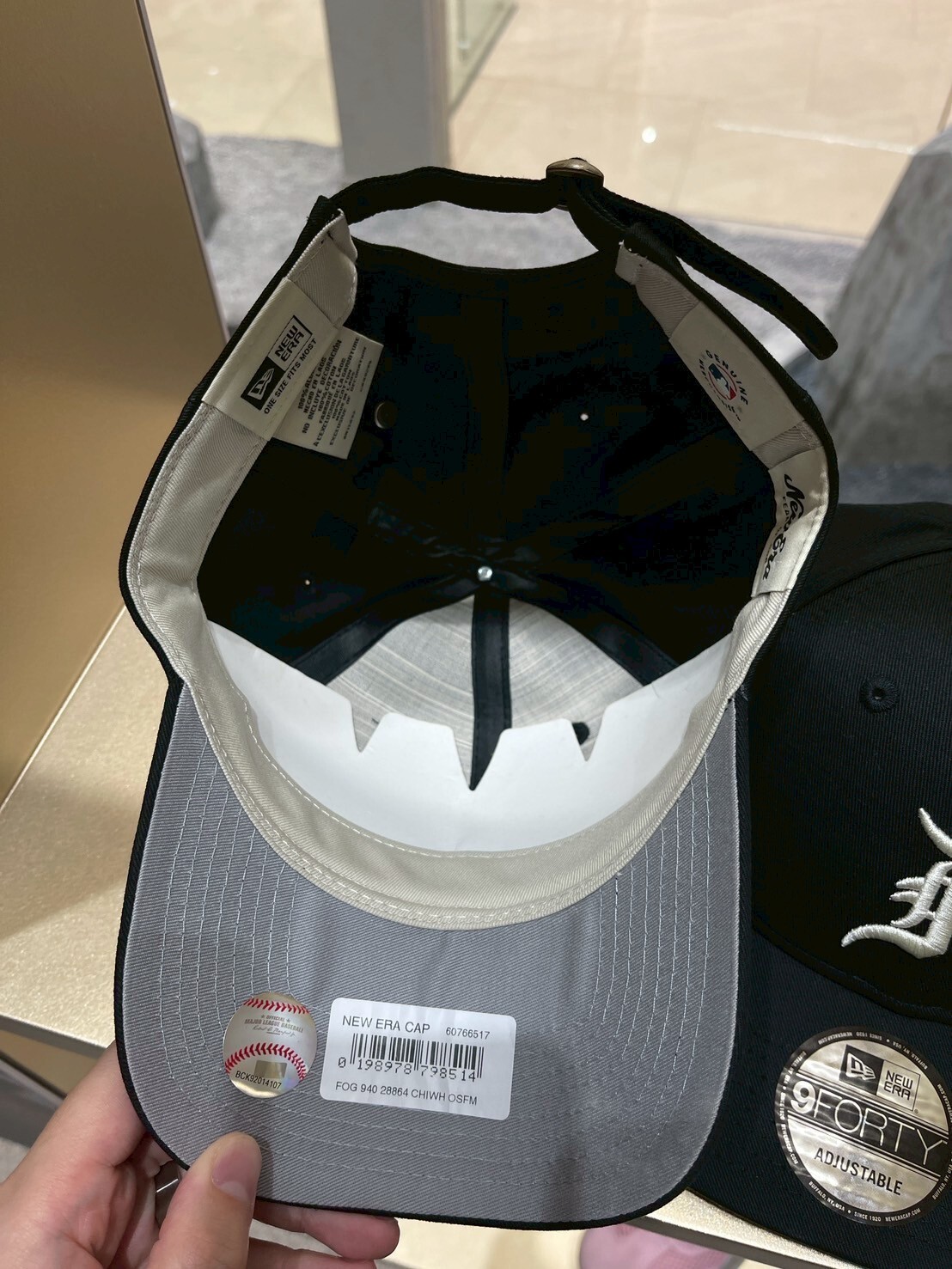 Fear of God x New Era 聯名刺繡黑色老帽