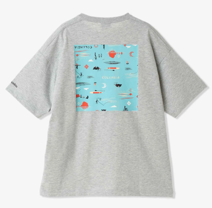 COLUMBIA  哥倫比亞 /  Jonas Collection Public Crest to Belly Graphic 圖案短袖 T 恤 / C63PM0538039 / AUG25