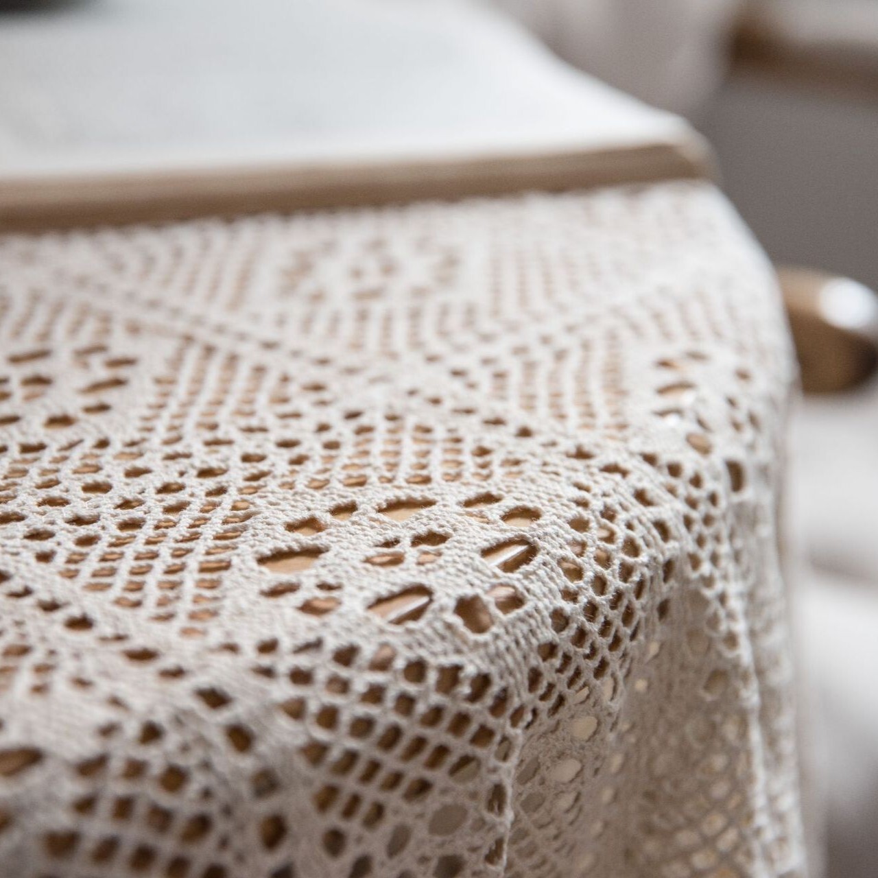 《6185》田園風針織桌布