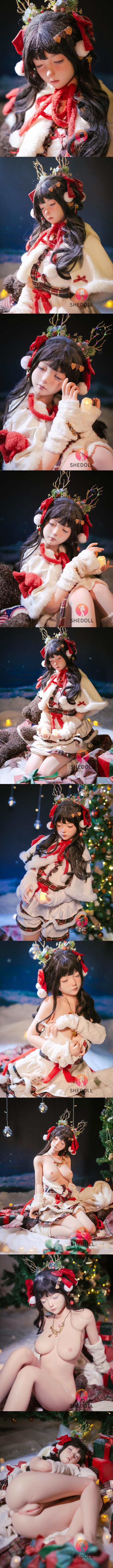 SHEDOLL 全矽膠 148cm C胸 北梔-閉眼款 silicone sex doll eyes-closed