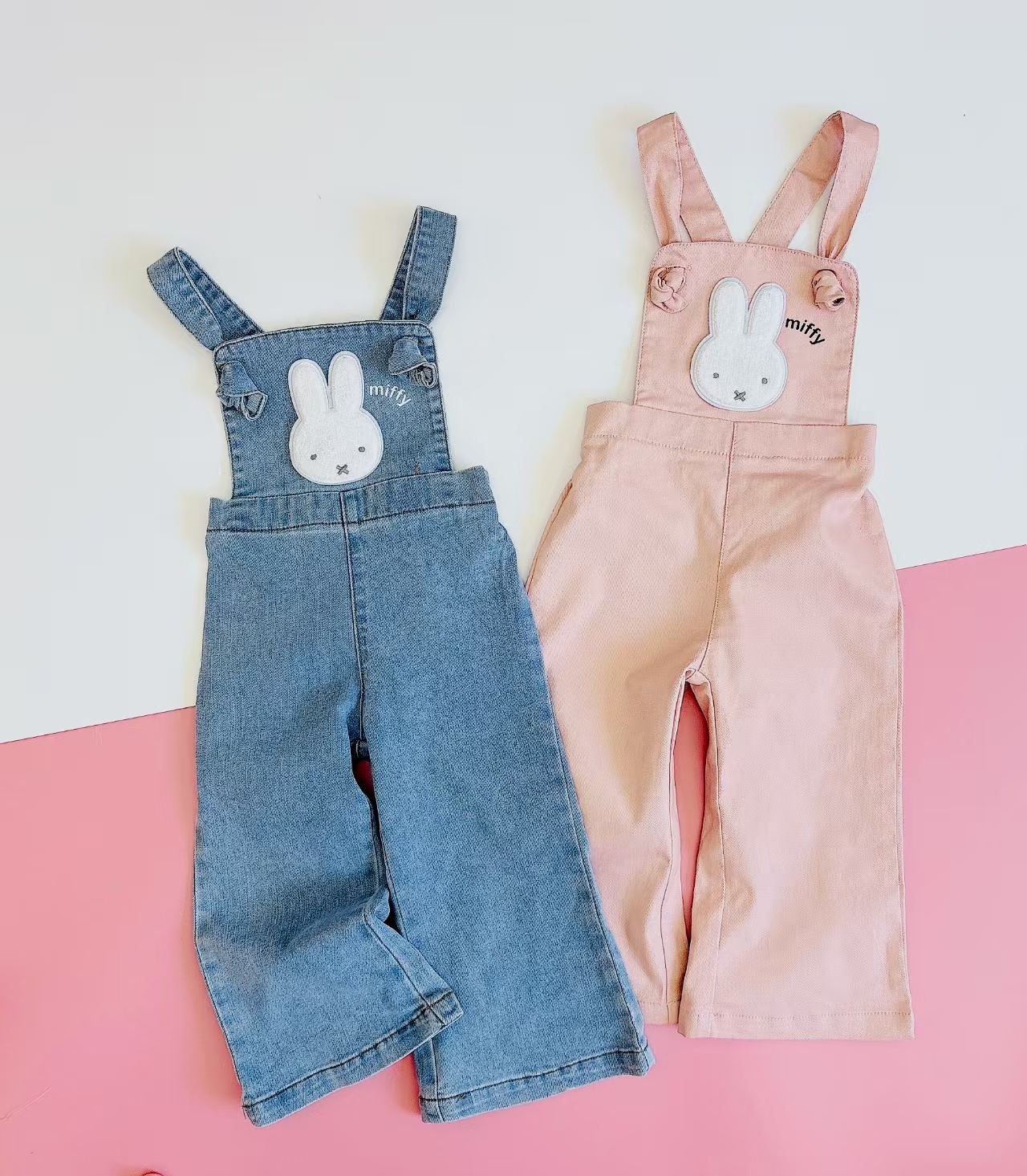 🐰𝐌𝐢𝐟𝐟𝐲 喇叭背帶長褲