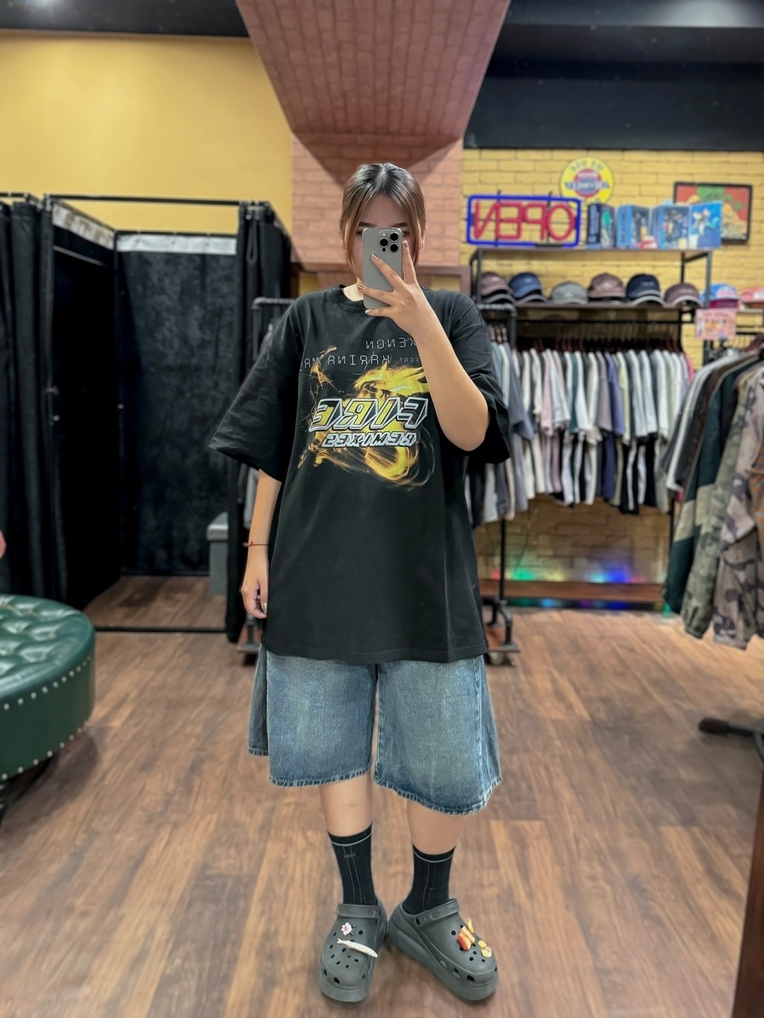 FIRE REMIXES電音短TEE